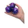Zugar Land Galaxy Foam Stress Relief 2" Balls (4 Pack) Squeeze Relaxable Stress Relief for Kids and Adults Calming Figdet Toy Autism ADHD Fun Soft Toys for Party Favors (4 Balls)