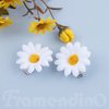 Framendino, 12 Pack Daisy Hair Clips Daisy Flower Clips Flower Hair Barrettes Hair Pins for Wedding Hair Accessories