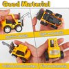 OJYUDD 24 Pcs Mini Construction Vehicles,Pull Back Engineering Vehicles,Play Figure Vehicles Toys for Birthday Party Favors,Gifts,Rewards