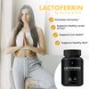 HUMANX Lactoferrin 500mg - Powerful Serving Size (Gluten Free, Non GMO, Soy Free Supplements) - A Component in Colostrum - USA Made, Supports Healthy Immunity, Iron Utilization & Absorption