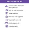 Nykaa Naturals Skin Secrets Bubble Sheet Mask, Honey and Lavender, 0.67 oz - Sheet Face Mask for Reducing Dark Spots - Improves Skin Elasticity