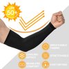 Arm Sleeves for Men and Women, Sleeves to Cover Arms for Men and Women, Gaming Sleeve, UV Protection Cooling Arm Sleeves, 6-Pairs Anti-Slip Compression Sun Sleeves for Outdoor Sports Black+White+Grey