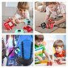 SSRMX 24Pcs Video Game Party Favors Video Game Keychain Gamer Party Favors Video Game Party Supplies Arcade Mini Gaming Keychain for Boys and Girls