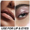 FOCALLURE High Shine Glitter Lip Gloss,Hydrates and Soothes Lips for a Gorgeous,Delivers a Non-sticky Glossy finish,Long-lasting Shine & Fuller-looking Lip Makeup,PK04 LOLIPOP