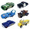 6PCS Metal Car Toy Set, 1:55 Scale Diecast Mini Vehicles, Portable & Collectible Model Cars for Kids 3 for Boys and Girls