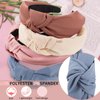obeoby 8Pcs Headbands for Women, Knotted Headbands Fashion Women Headbands Pink Series Knotted Wide Headbands
