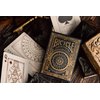 Bicycle Cypher Premium Black Playing Cards, Gold Foil, Encrypted Messages in Playing Cards, 1 Deck
