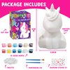 Goodyking Paint Your Own Unicorn Lamp Art Kit, DIY Night Light, Arts & Crafts, Painting Kit for Kids Ages 8-12, Art Supplies Birthday Party Holiday Unicorns Gift for Teens Girls Boys Age 3 4 5 6 7 8+