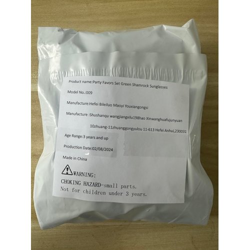 Bylion St. Patricks Day Party Favors Set Green Shamrock Sunglasses for Adults St. Patricks Day Accessories Green Shamrock Beads Necklaces Silicone Bracelet Rubber Wristbands for Party Supplies