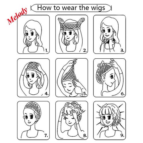 Melody Wig Green Blue Lace Front Wig - Body Wave Synthetic Lace Front Wigs For Women 180% Density Half Hand Tied Heat Resistant Fiber Hair 24''