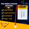 3.7V 522332 400mAh Lipo battery Rechargeable Lithium Polymer ion Battery Pack with PH2.0mm JST Connector