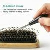 Boar Bristle HairBrush Combetter, Natural Wooden Paddle Brush Detangler Shine Smoothing Hair for Women Men Kids Curly Long Fine Dry Hair with Gift Box