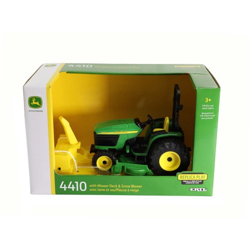 John Deere 1/16 4410 with Mower Deck and Snow Blower Toy - LP83254