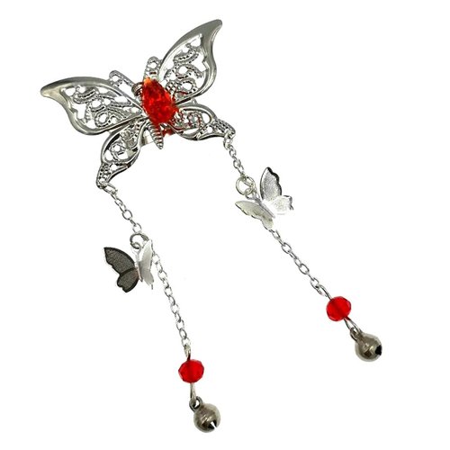 Tian Guan Ci Fu Hua Cheng Xie Lian Butterfly Hair Clip Hairpin Daily Outdoor Hair Decor Cosplay Prop Women Girl Gift
