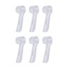 HSYTEK 6 Pack Toothbrush Cover Caps Compatible with Oral B Braun Replacement Heads, Fits for Cross Action Brush Heads and Pro 1000 Electric Toothbrushes, Convenient for Travel and More Sanitary