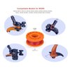 Trimmer Spool Line for Worx，Edger Spool Compatible with Worx trimmer spools Weed Eater String,Trimmer Line Refills 0.065 inch for Electric String Trimmers，Weed Wacker Spool Replacement Parts