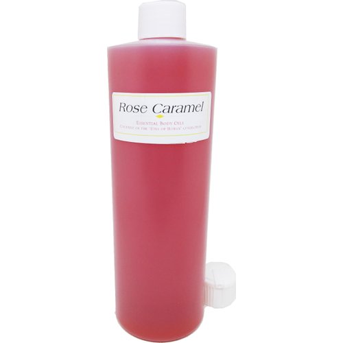 Rose Caramel - Type VS For Women Scented Body Oil Fragrance [Flip Cap - Red - 16 oz.] - ID#22769