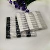 COSIDEA 52pcs Empty Black 0.8ml mini lip gloss tubes Sample size lipgloss containers for sample sack lip oil DIY