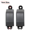 RLB-HILON 2 PCS Rear Quarter Glass Window Latch Compatible with Toyota Pickup Hilux 1989 -1997 Tacoma 1989 -1999, Gray Color