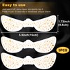 SmallCat 3 Sheets Glitter Freckles Face Tattoo Stickers, Gold Heart Glitter Makeup for Women, Waterproof Sparkle freckles, Faux Temporary Freckles for Face Body for Christmas Festivals Parties