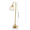 jarbins Mini Dollhouse Lamp 1/12 Scale Dollhouse Light Miniature Small Table Lamp Dollhouse Accessories (0.6X4.1 Inches)