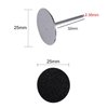 100pcs Foot File Sandpaper Disc with 1 Metal Shaft Replaceable Sanding Pads for Electric Foot Rasp Files Callus Cuticle Hard Dead Skin Removal Pedicure Tools,HJ-NF037 (120 Grit)