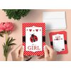 Leigha Marina It's a Girl Ladybug Baby Shower Invitations – 20 Cards & 20 Envelopes