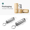 MR.GREEN Multifunctional Nail Clippers Stainless Steel Six Functions Nail Cutter Nail Files Small Knife Scissors (Small)