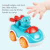 Cartoon Animal Friction Return Car, Inertia Power Car, Push Toy, 1-2-3 Year Old Kids, Puzzle Toy, 4 Adventure Toy Car, Toys for Boys and Girls