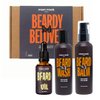 Men Rock Beardy Beloved Soothing Essential Beard Kit - Oak Moss for Men - 3 Pc 3.4oz Soothing Beard Wash - Oak Moss, 3.4oz Soothing Beard Balm - Oak Moss, 1oz Beard Oil - Original