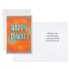 Hallmark Golden Thread Diwali Greeting Cards (6 Cards with Envelopes) Happy Diwali