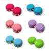 Sports Vision's 3 Pieces New Macaroon Purple Contact Lens Storage/Soaking Case CE Marked