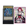 50ct (Akiza Izinski) Holographic Top Loading Trading Card Sleeves for YuGiOh/Japanese Art Anime Printing Card Sleeves Protectors 63x90mm (A10)