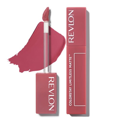 Revlon ColorStay Limitless Matte Liquid Lipstick, Lip Makeup Stocking Stuffers for Women, Vegan, No-Budge, Waterproof, 006 Manifest, 0.17 fl oz