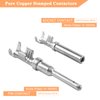 Amliber 174Pcs 12 Kits DT Series Deutsch Connector Kit 2 3 4 6 8 12 Pin Connectors with Size 16 Stamped Contacts IP68 Waterproof Automotive Electrical Connectors Plug