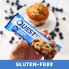 Quest Nutrition Blueberry Muffin Protein Bars, High Protein, Low Carb, Gluten Free, Keto Friendly, 12 Count (Pack of 1)
