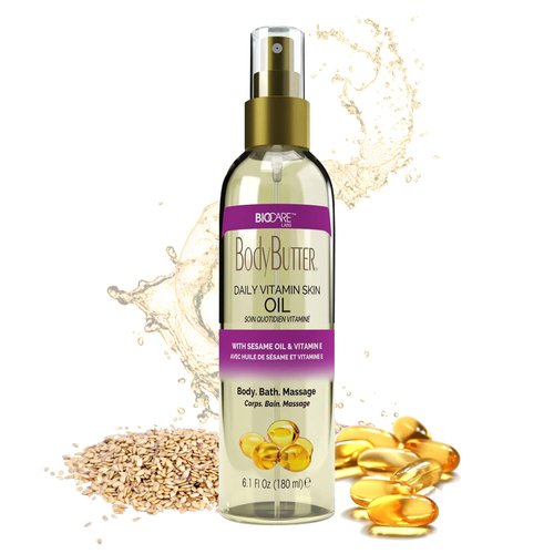 Biocare Daily Vitamin Body Oil with Sesame Seed Oil and Vitamin E