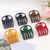 Flat Hair Clips for Women Flat Claw Clips for Thick Hair Flat Clips for Hair Hair Claw Clips for Women Lay Flat Claw Clip French Claw Clip French Hair Clips Hair Claw Clips for Thin Hair