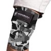 Iron Bull Strength Knee Wraps (1 Pair) - 80" Elastic Knee and Elbow Support & Compression - For Weightlifting, Powerlifting, Fitness, WODs & Gym Workout - Knee Straps for Squats (Camo/White)