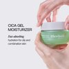 Meebak Cica Gel Face Moisturizer | Lightweight Hydration with Hyaluronic Acid & Vegan Collagen | Fast-Absorbing Face Cream | Non-Greasy | Cooling Gel for Oily & Combination Skin