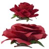 Topbuti Rose Hair Clip Flower Hairpin Rose Brooch Floral Clips, 4 Pcs Fabric Rose Flowers Hair Clips Mexican Hair Flowers Pin up Headpieces for Woman Girl Wedding Party Mother's Day