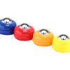 16 Pieces Mini Shuffleboard Replacement Pucks Tabletop Equipment Rollers Set Shuffleboard Curling Accessories (Red, Blue, Orange, Yellow)