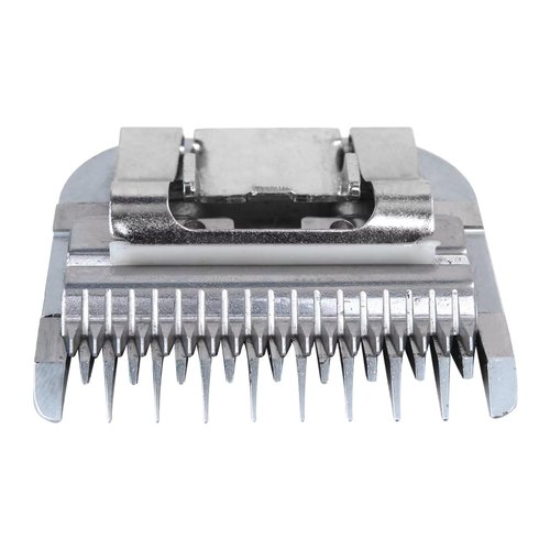 Qblahip New Dog Grooming Clipper Replacement Blades for Andis Pet Clipper/Oster A5/Wahl KM Series Dog Clipper with Ceramic Blade & Stainless Steel Blade-3.2mm Cut Length