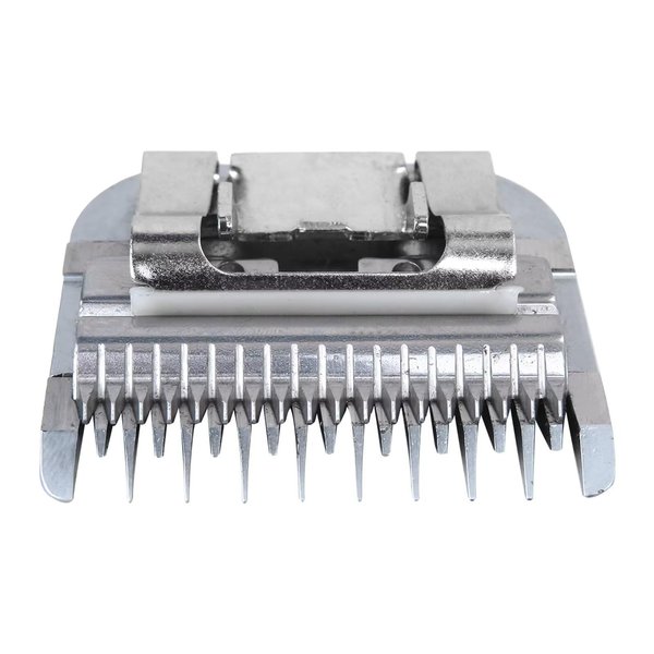 Qblahip New Dog Grooming Clipper Replacement Blades for Andis Pet Clipper/Oster A5/Wahl KM Series Dog Clipper with Ceramic Blade & Stainless Steel Blade-3.2mm Cut Length
