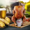 Ceramic Steamer Beer Can Roaster- Fat Boy Sittin' Chicken Marinade Barbecue Cooker- Non-Stick Vertical Poultry Steamer Accessory- Infuse Tasty Flavors- Great Meal Prep Accessory for BBQing & Grilling
