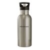 Knick Knack Gifts #deodorant - 20oz Stainless Steel Hashtag Outdoor Water Bottle, Silver