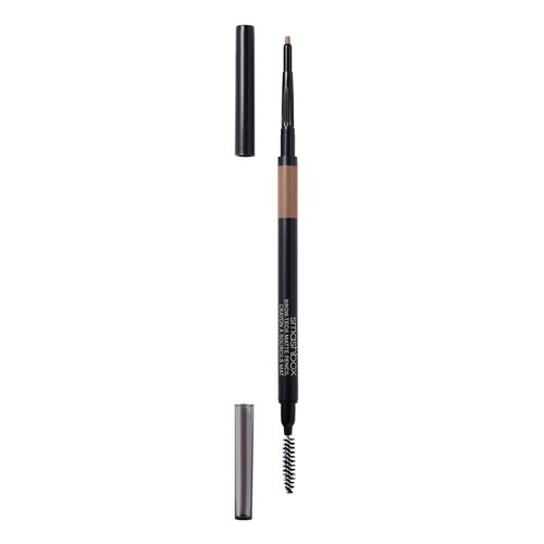 Smashbox Brow Tech Matte Eye Brow Pencil | Waterproof, Smudge Proof + Long Lasting, Taupe