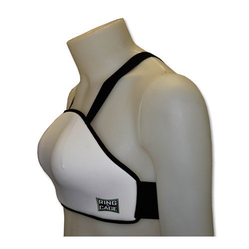 Ring to Cage Womens Training Chest Protector Small/Medium, for Boxing, Martial Arts, Muay Thai, MMA Kickboxing, Female self Defense