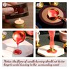Wax Seal Warmer Wax Seal Kit Wax Melting Pot Wax Seal Furnace with Wax Melting Spoon for Wax Sealing Stamp Wax Seal Spoon Holder for Letter Envelope Stamp