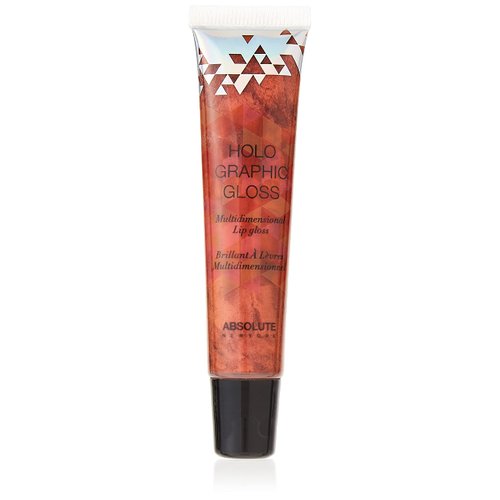 Absolute Holo Graphic Lip Gloss (AMBER)